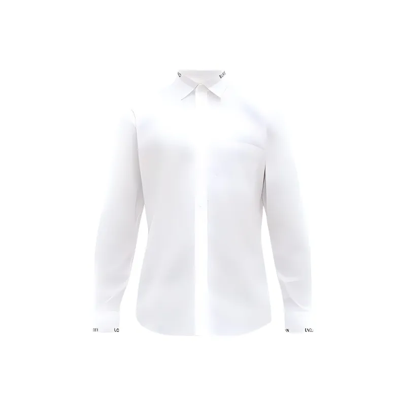 Burberry Shirts Men White-0