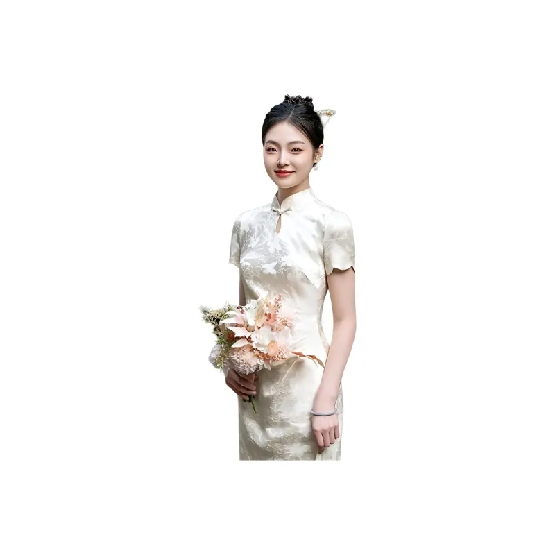 EFCR Cheongsams Women's Champagne-0