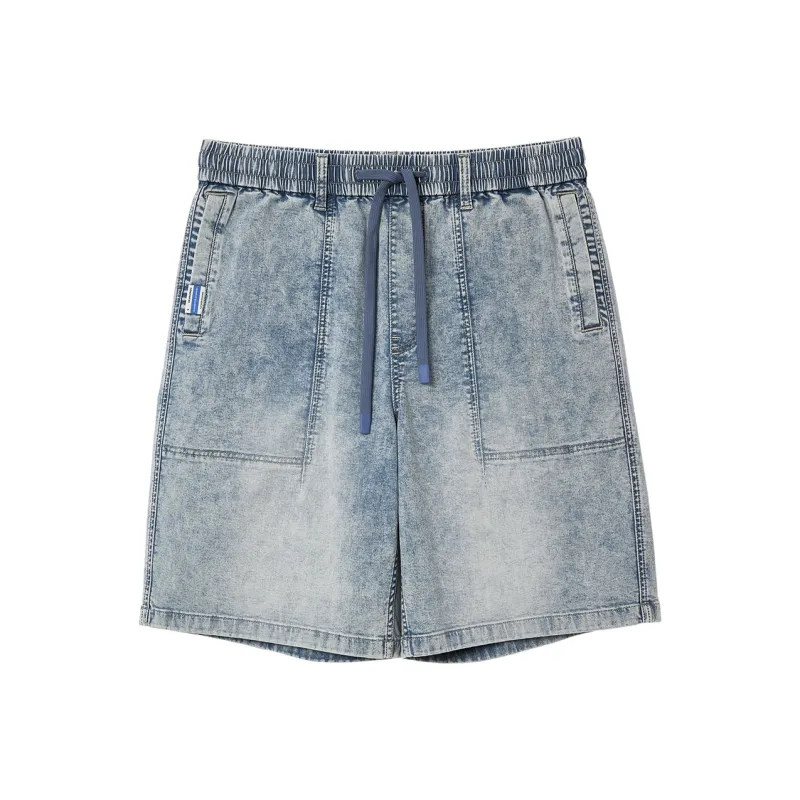 JACK&JONES Denim Shorts Men E40 Light Denim Blue-0