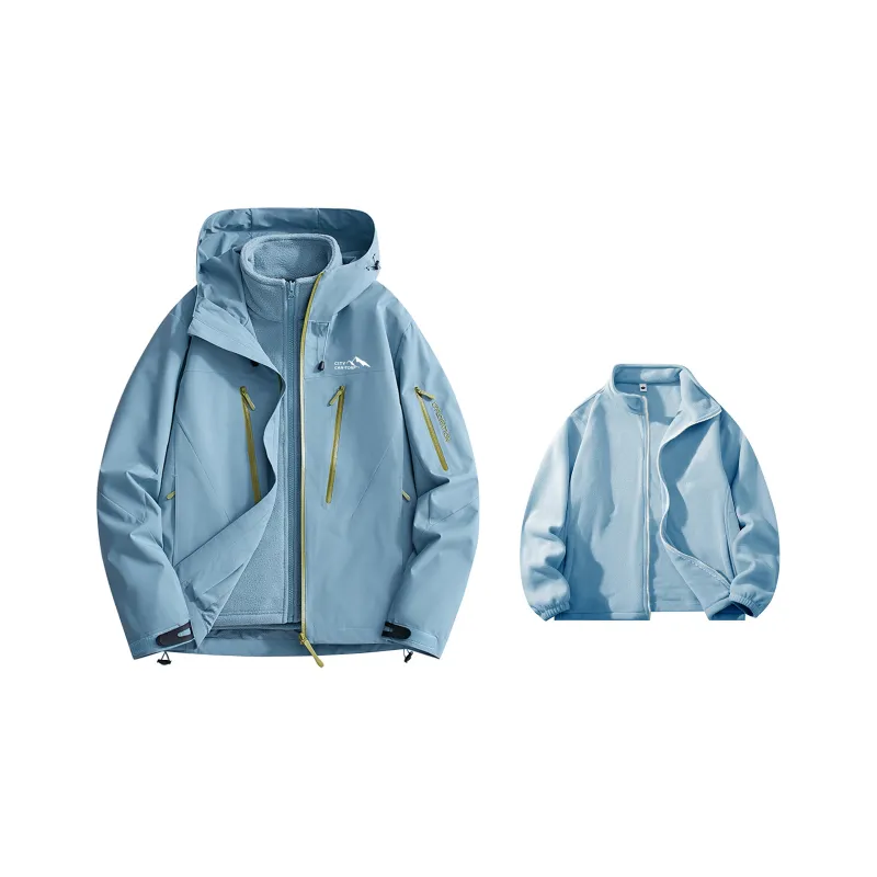 CAN·TORP Abrasion Resistant Lightweight Breathable Waterproof And Windproof Rainproof Windbreaker Jacket Unisex-17