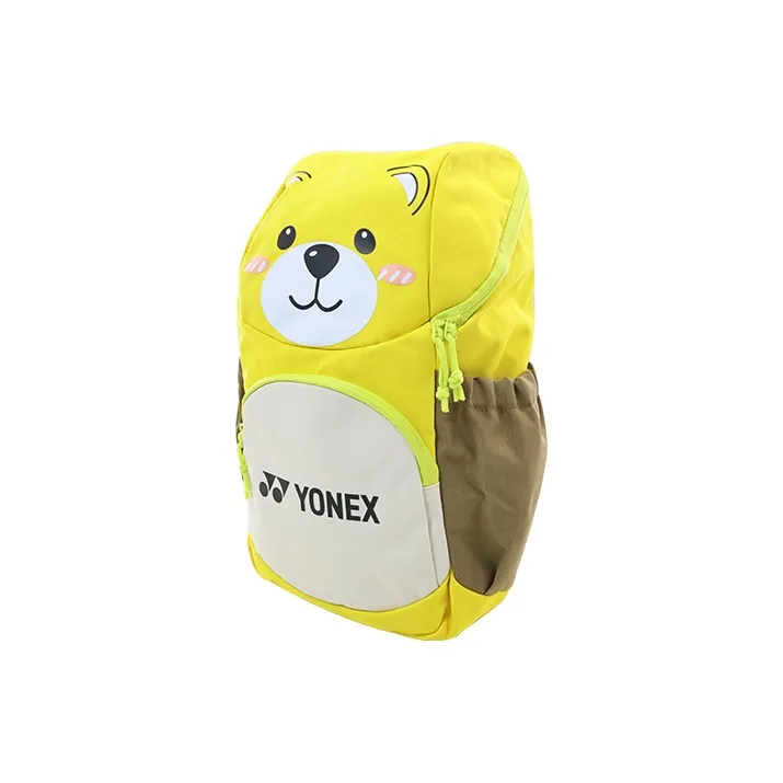 YONEX Badminton Racket Bags Can Hold 2 Pcs Cute, Casual Backpack Bright Yellow Unisex Side Storage Pocket-1