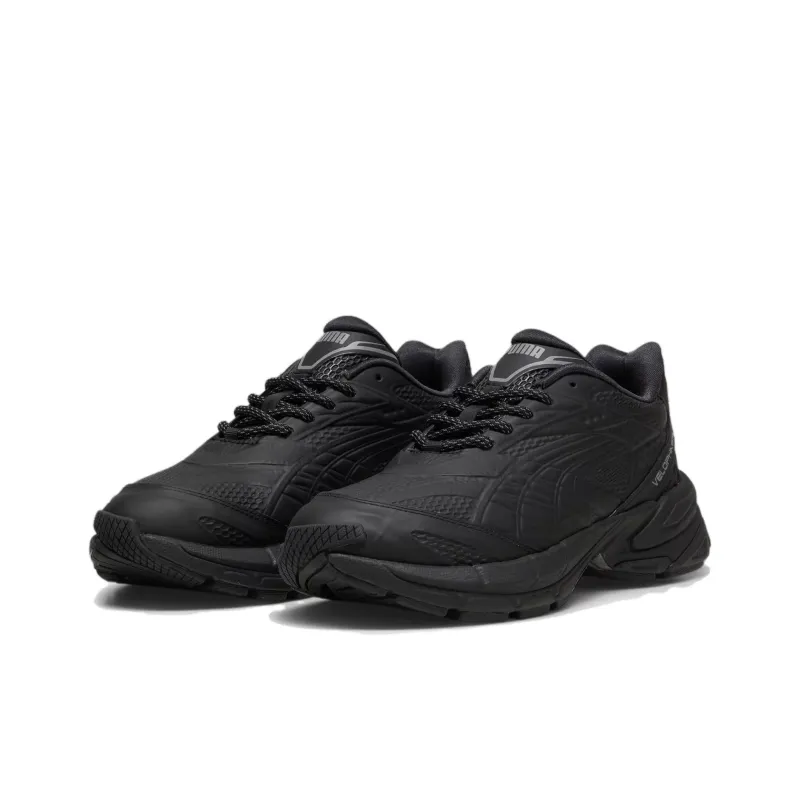 PUMA Velophasis Abrasion Resistant Low Top Casual Shoes Unisex Black-2