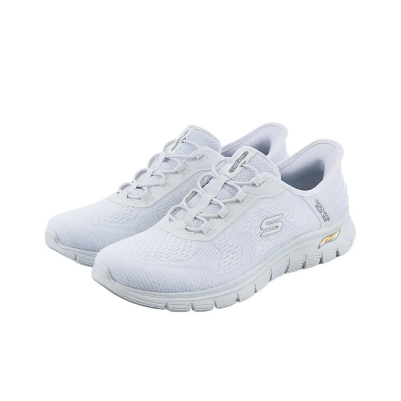Skechers ARCH FIT VISTA Low Top Casual Shoes Women's White-3