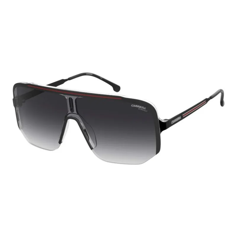 CARRERA Plastic Metal Irregular Shape Sunglasses Unisex Black-0