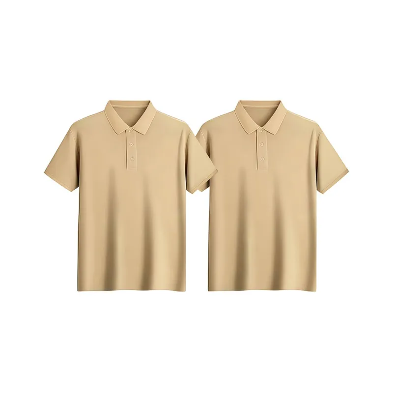 Red bean Polo Shirts Men-15