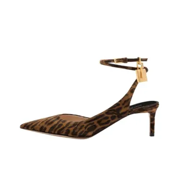 TF Slim Heel High Heels 5.5cm Women's Brown
