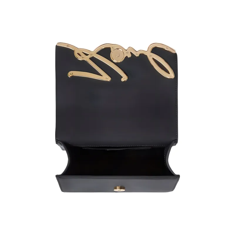 KARL LAGERFELD / Karl Lagerfeld Jeans Signature Leather Shoulder Bag-2