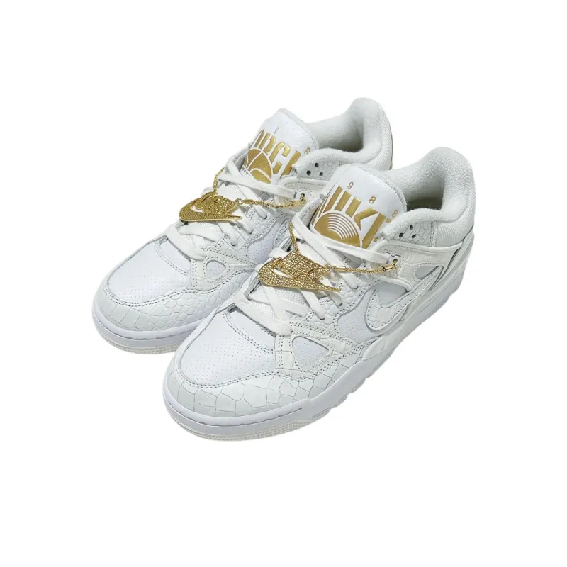 NIGO x Nike Air Force 3 Anti Slip Wear Resistant Low Top Skateboard Shoes Unisex White-1