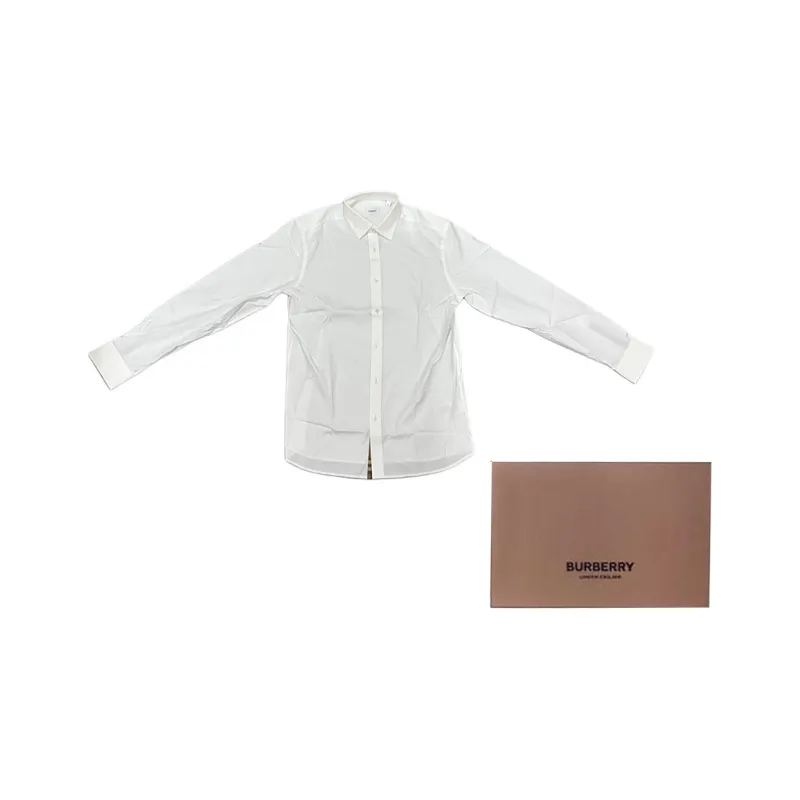 Burberry SS25 Shirt Men's White-5