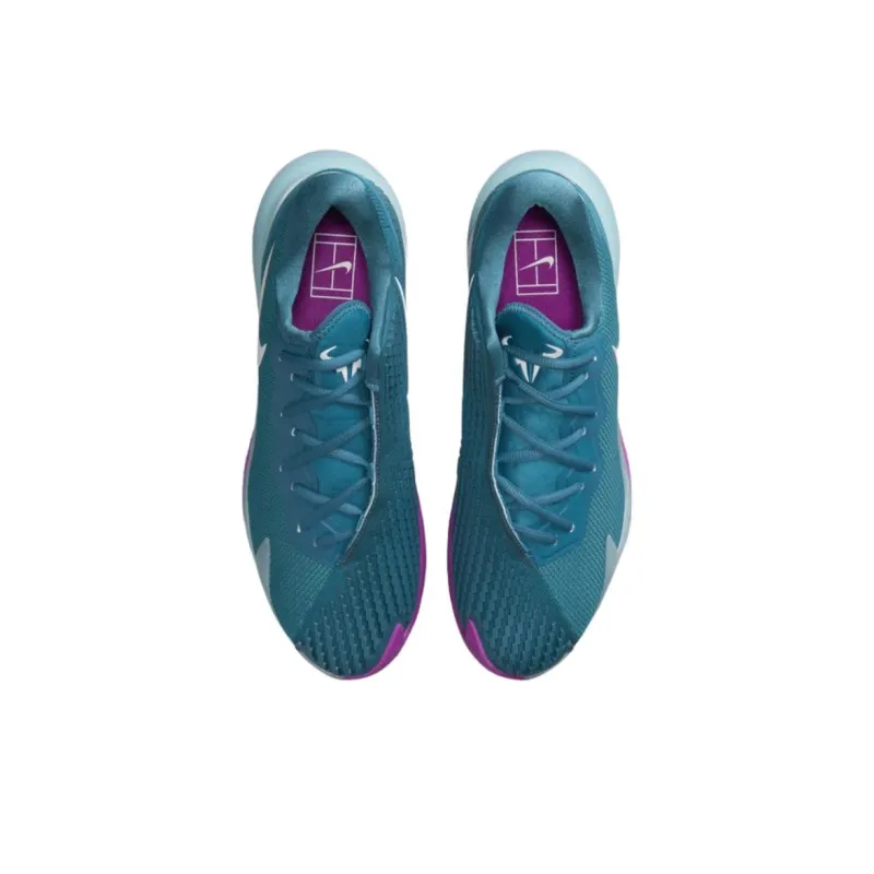 Nike Air Zoom Vapor Cage 4 Rafa Cushioning Support Low Top Tennis Shoes Men's Green-3