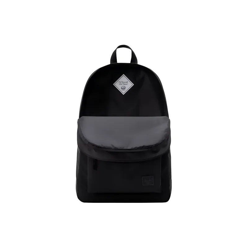 Herschel Recycled Material Backpack Unisex Black-3
