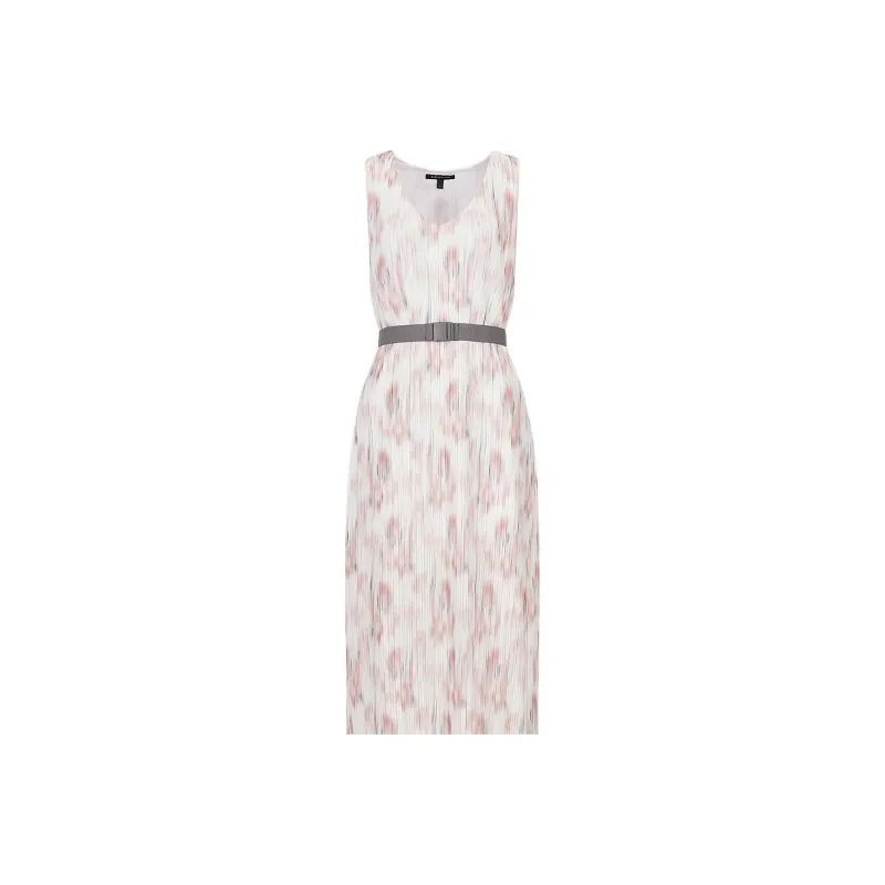 ARMANI EXCHANGE Sleeveless Dresses Women's White-4