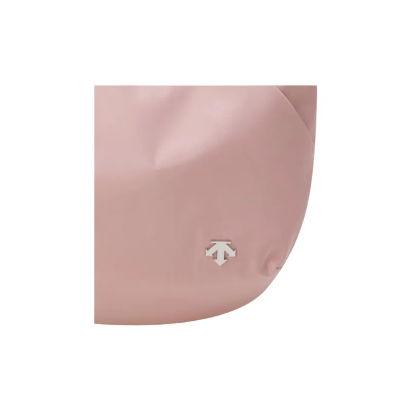 DESCENTE Polyester Crescent Bag Shoulder Bag Medium Size Women's Pink-4