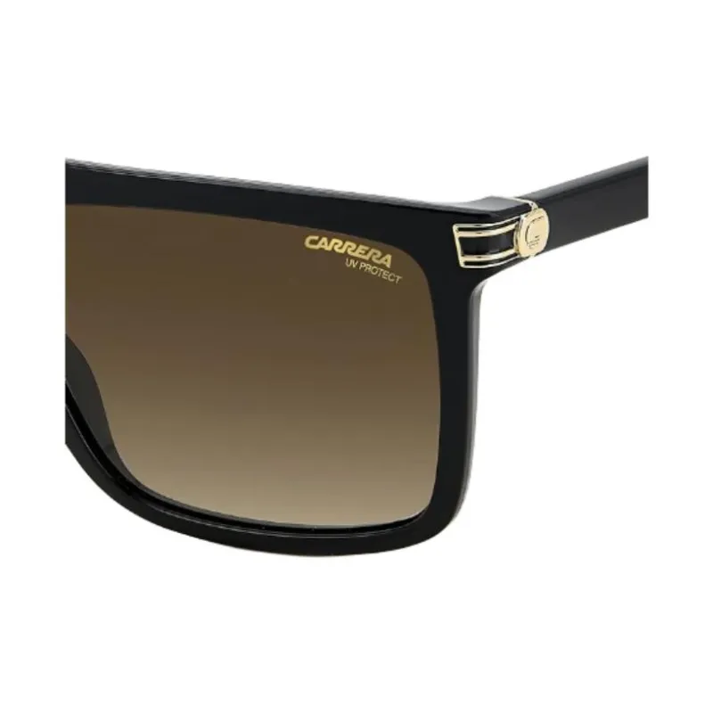 CARRERA Injection Molded Square Sunglasses Unisex Black-2
