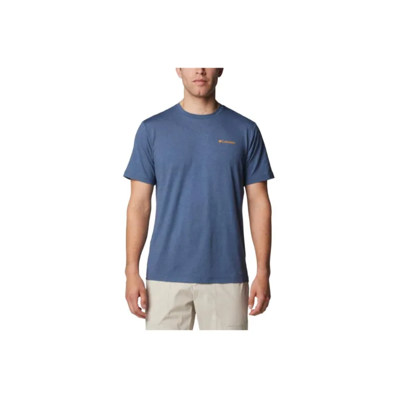 Columbia Kwick Hike T-Shirt Men's Blue-0