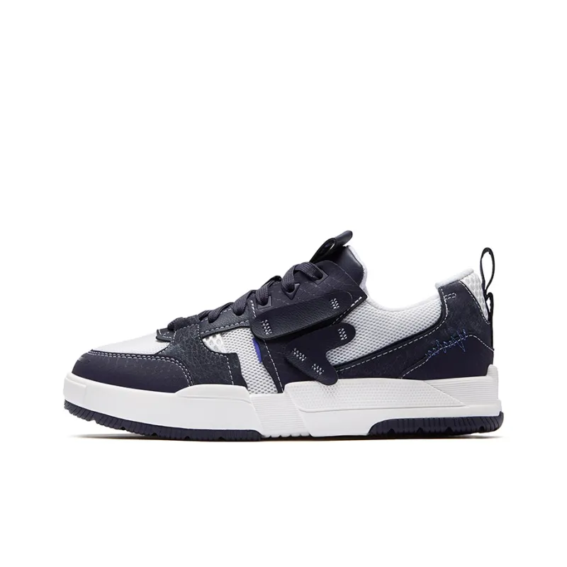 FILA FUSION GEOMETRY Geometric Shoes Low Top Skateboard Shoes Women's Barite Blue-0