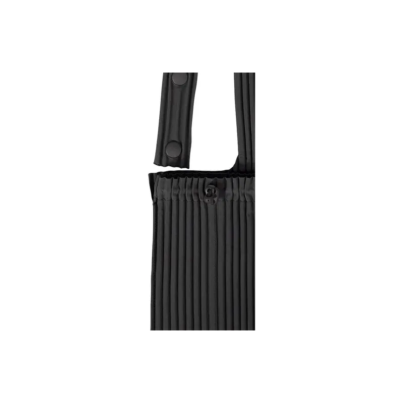 ISSEY MIYAKE Polyester Shoulder Bag, Crossbody Bag Mini Unisex Black-2