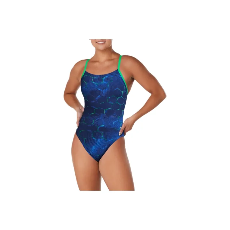 Speedo Emerging Force Flyback One piece Swimsuit Women's-0