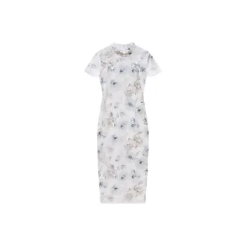 Mu Xiao Xin Cheongsams Women's White