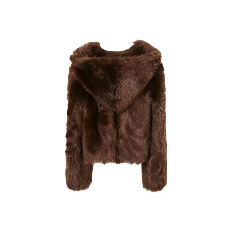 LOEWE Jackets Women's Black Brown-1