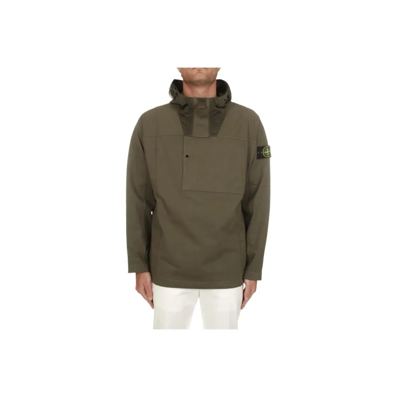 STONE ISLAND Sweatshirt Men's Army Green-0