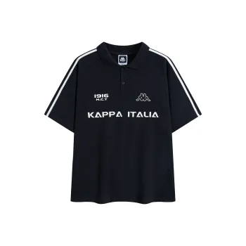 Kappa Polo Shirts Unisex Black 990