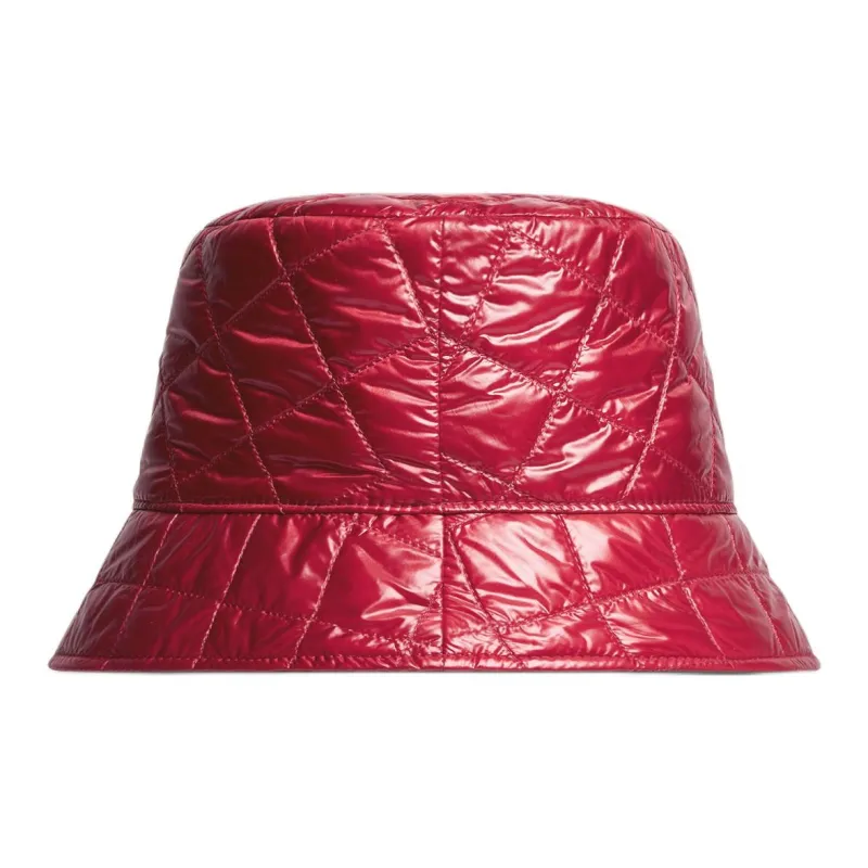 Moncler Cotton Bucket Hats Women's Red-1