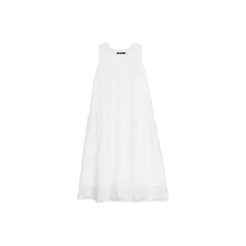 ELLE Slip Dresses Women's White