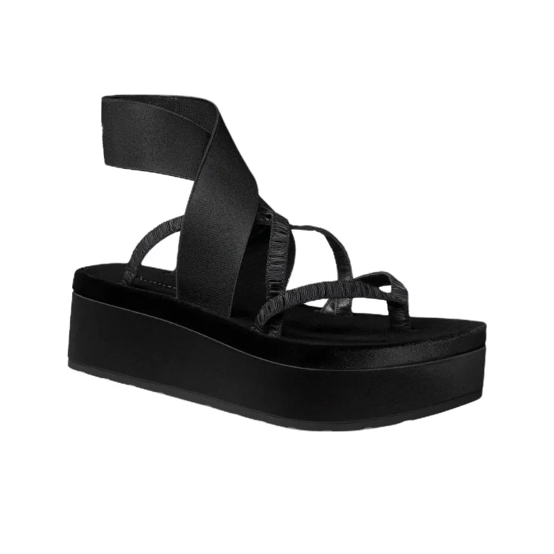 DIOR Shade One Strap Sandals 5.5cm Women's Black-2