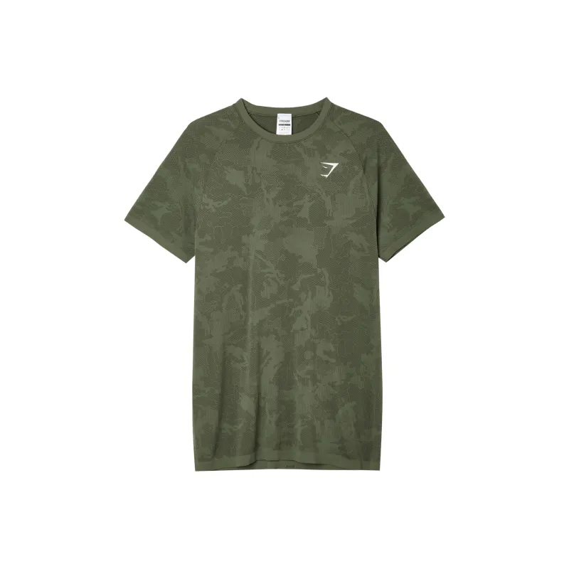 GYMSHARK T Shirts Men Green-0