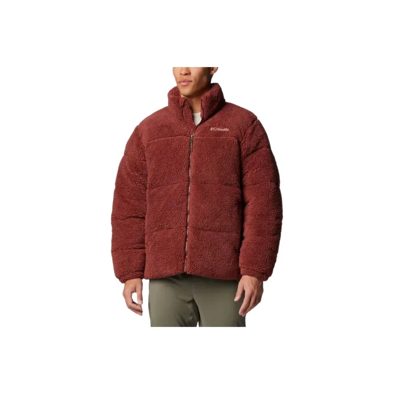 Columbia Pufffect™IISherpaThermarator™ Nylon 210T Taffeta Velvet feel Coat Men's-0