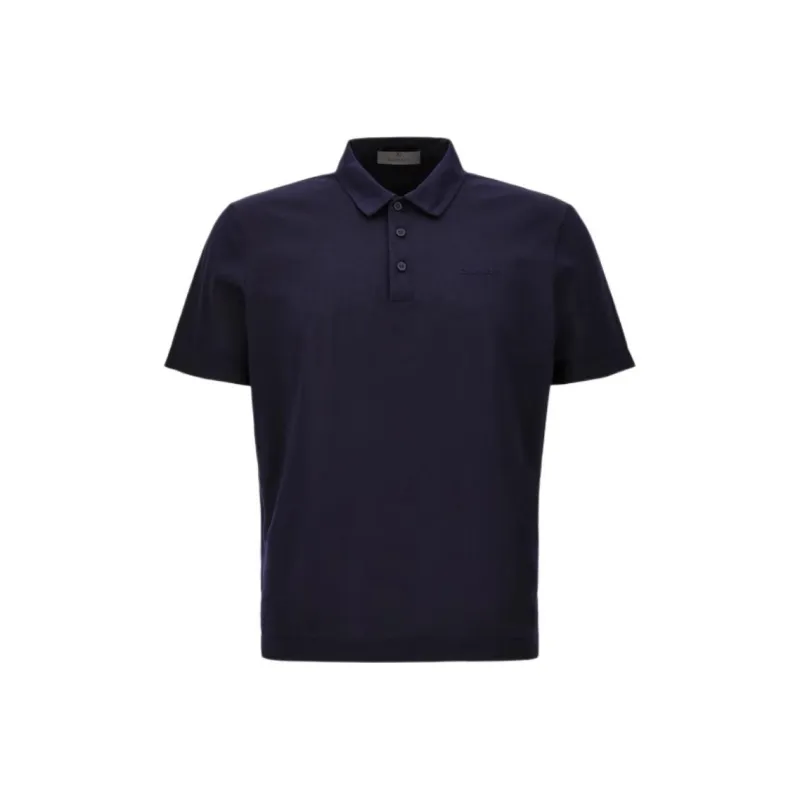 CANALI Polo Shirt Men's Navy Blue-0