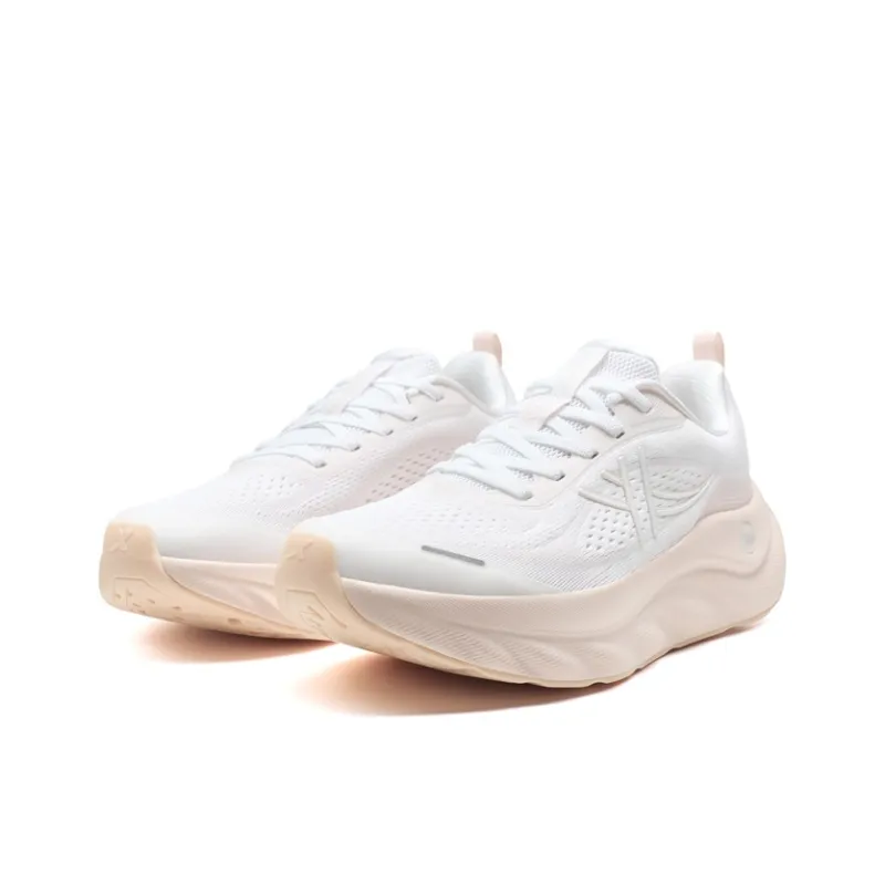 XTEP Cloud Wing 3 Coverage Slip Resistant Low Top Casual Training Long Distance Running Shoes Women's White-2