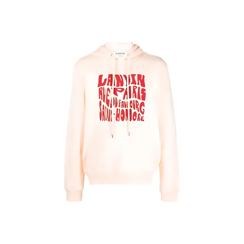 Lanvin Sweatshirts Men Light Orange-0