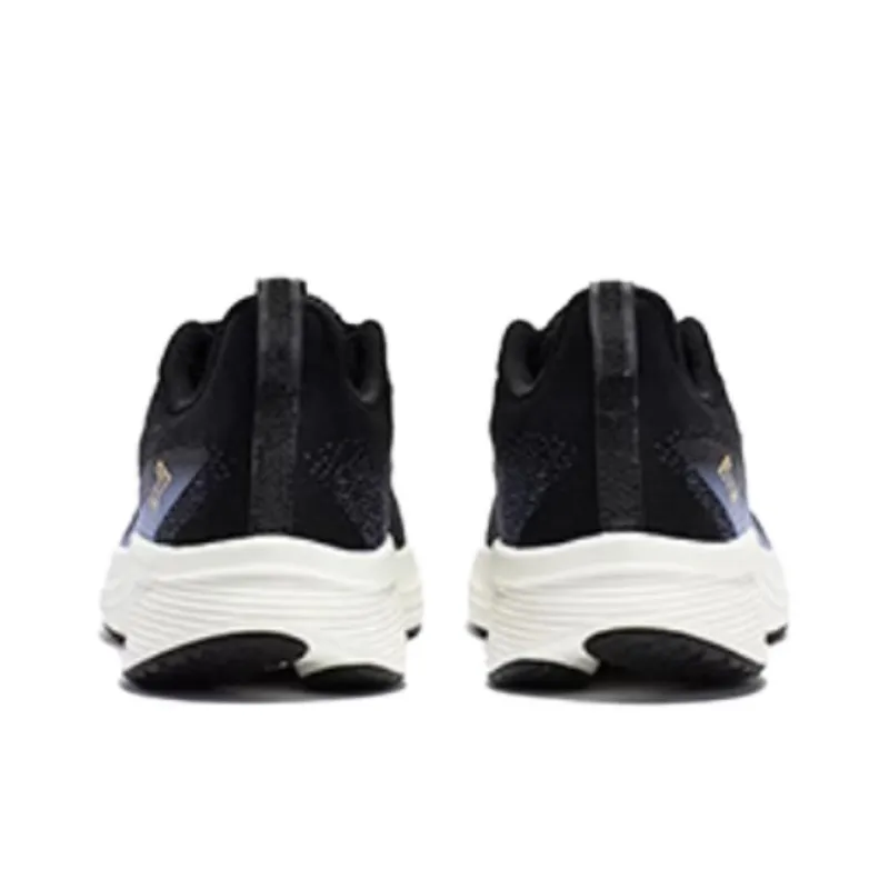 361° Cushioning Lightweight Low Top Running Shoes Women's Black Purple-2
