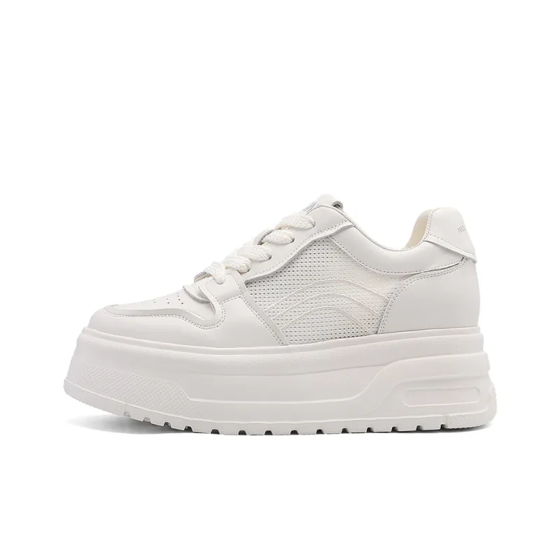 RED DRAGONFLY Height Increasing Breathable Low Top Women's Fashion Casual Shoes Platform Comfortable Versatile-1
