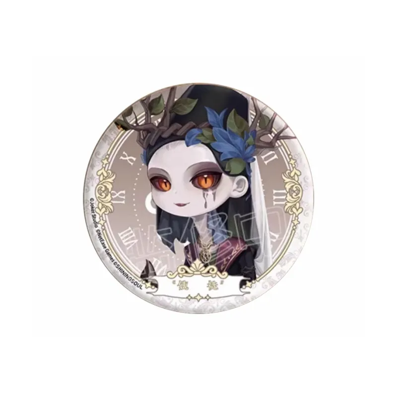 MANCOOL Gardener The Fifth Personality Frozen Time Round Badge First Edition Badges-5