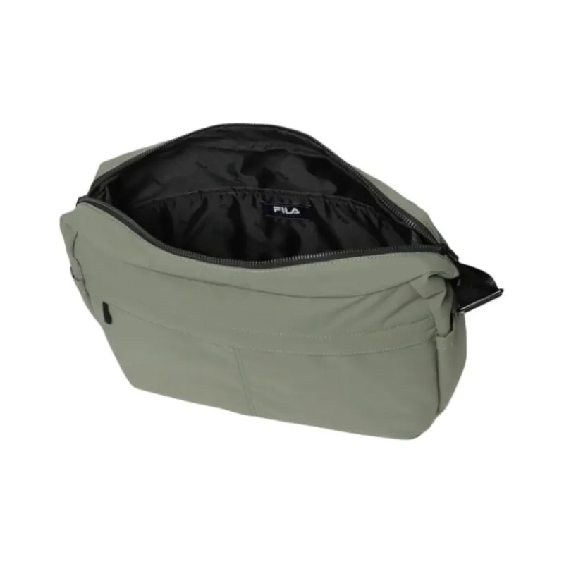 FILA Polyester Shoulder Bag, Crossbody Bag Unisex Army Green-2
