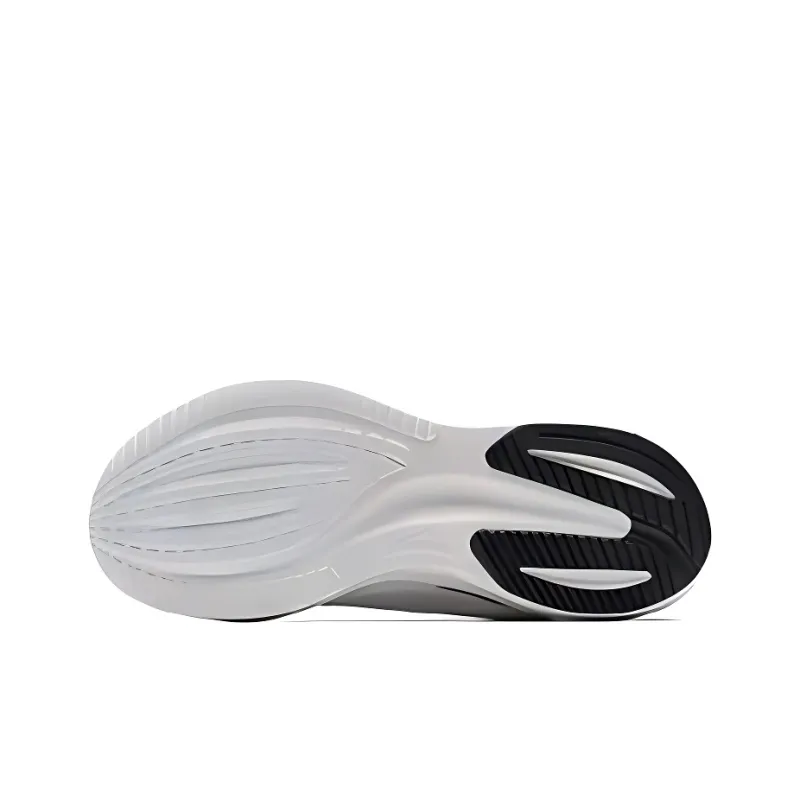 Anta Hydrogen Run Anti Slip Wear Resistant Low Top Casual Sprint Running Shoes Men's White Black-4
