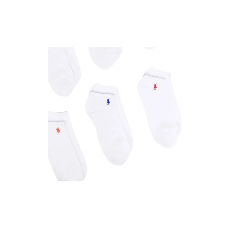 Polo Ralph Lauren SS22 Ankle Socks Men's 6 Pack White-3