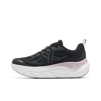 XTEP Cloud Wing 3 Abrasion Resistant Slip Resistant Coverage Low Top Casual Running Shoes Women's Black