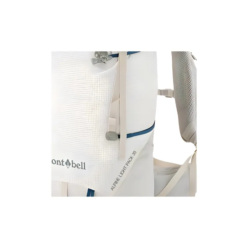 MONTBELL Nylon Outdoor Mountaineering Bag Backpack Regular Women's White-4