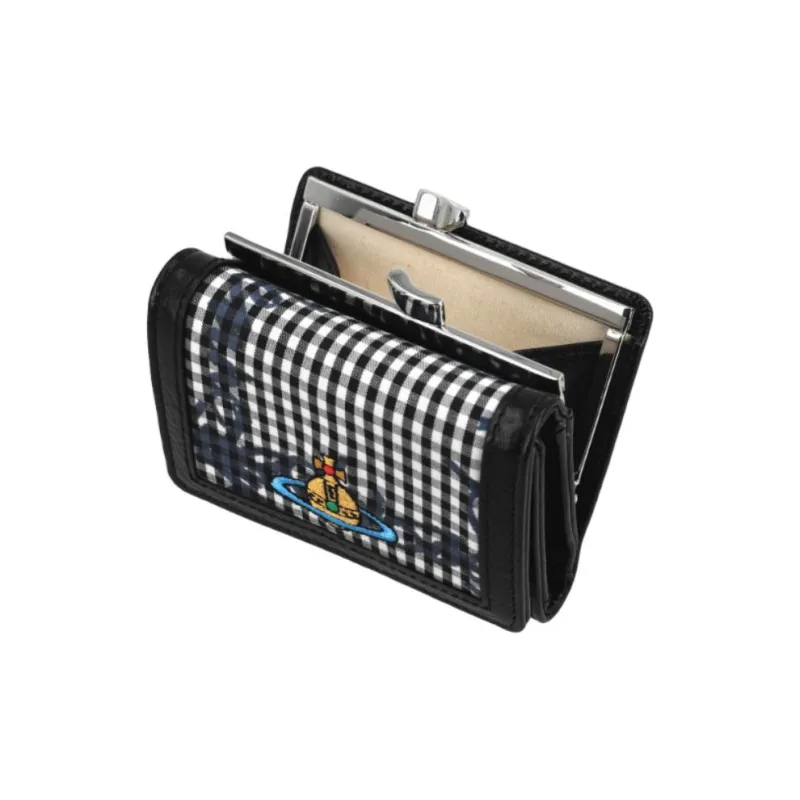 Vivienne Westwood Cotton Wallet Women's Black-4