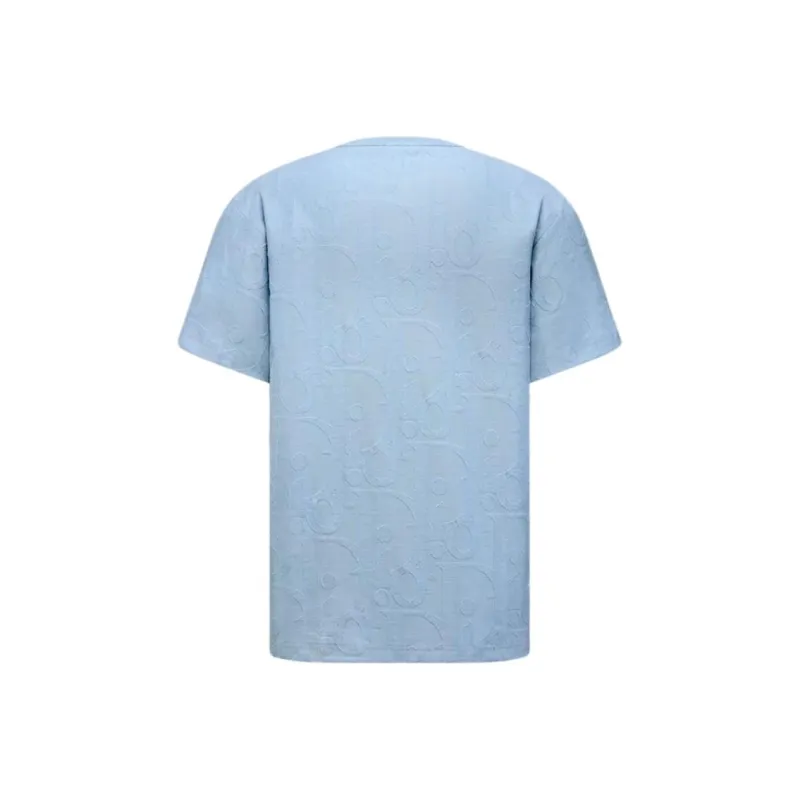 DIOR T Shirts Men Blue-1
