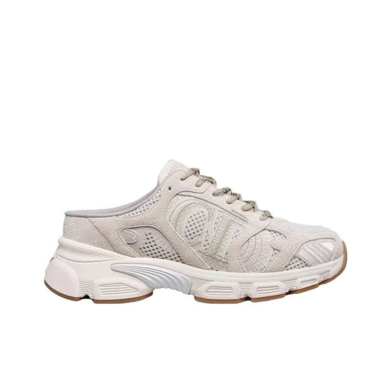DIOR Chrono Chunky Sneakers Women's Beige-1