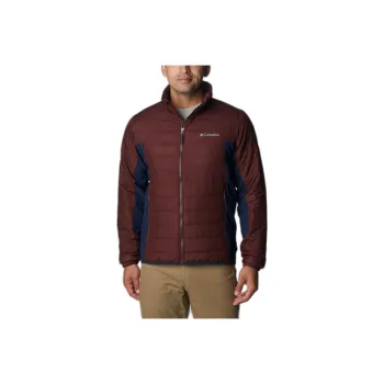 Columbia Jackets Men Dark Red