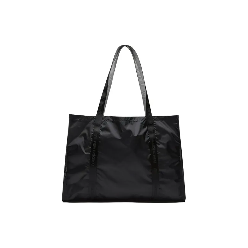 New Balance Nylon Tote Bag, Shopping Bag, Shoulder Bag Unisex Black-2