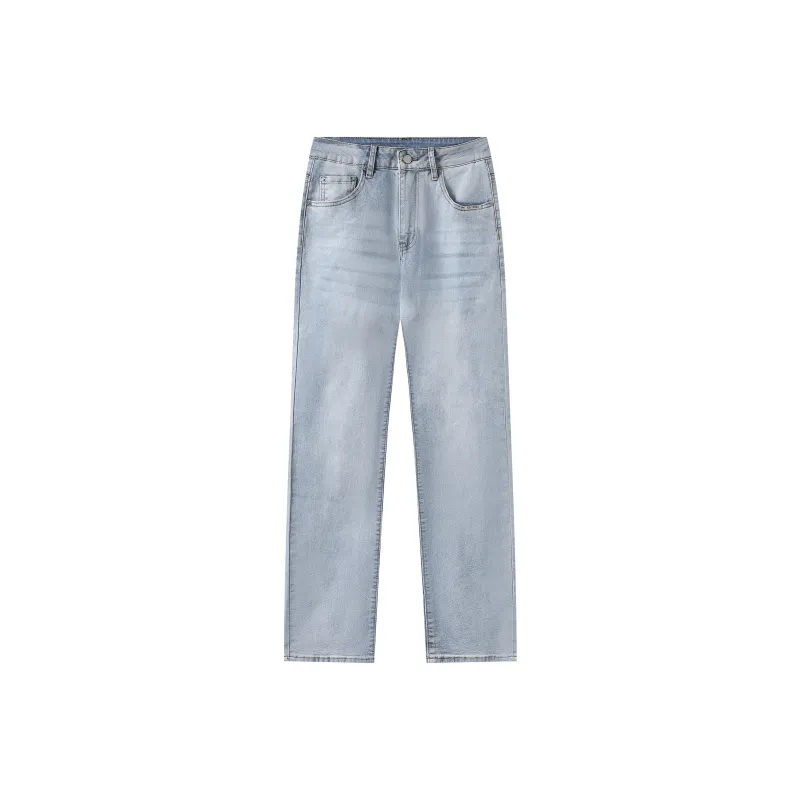 XINYINSU Jeans Unisex-11