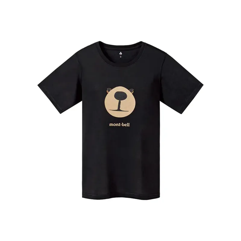 MONTBELL Regular T Shirt Women's Black-0