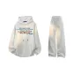 White Heather Gray+White Gray Sweatshirt